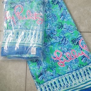 Lilly Pulitzer Keep it Reel Beach Towel